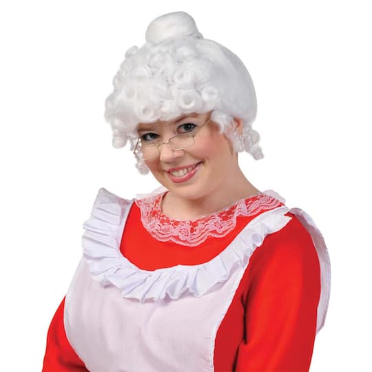 Adult Mrs. Claus Christmas Wig